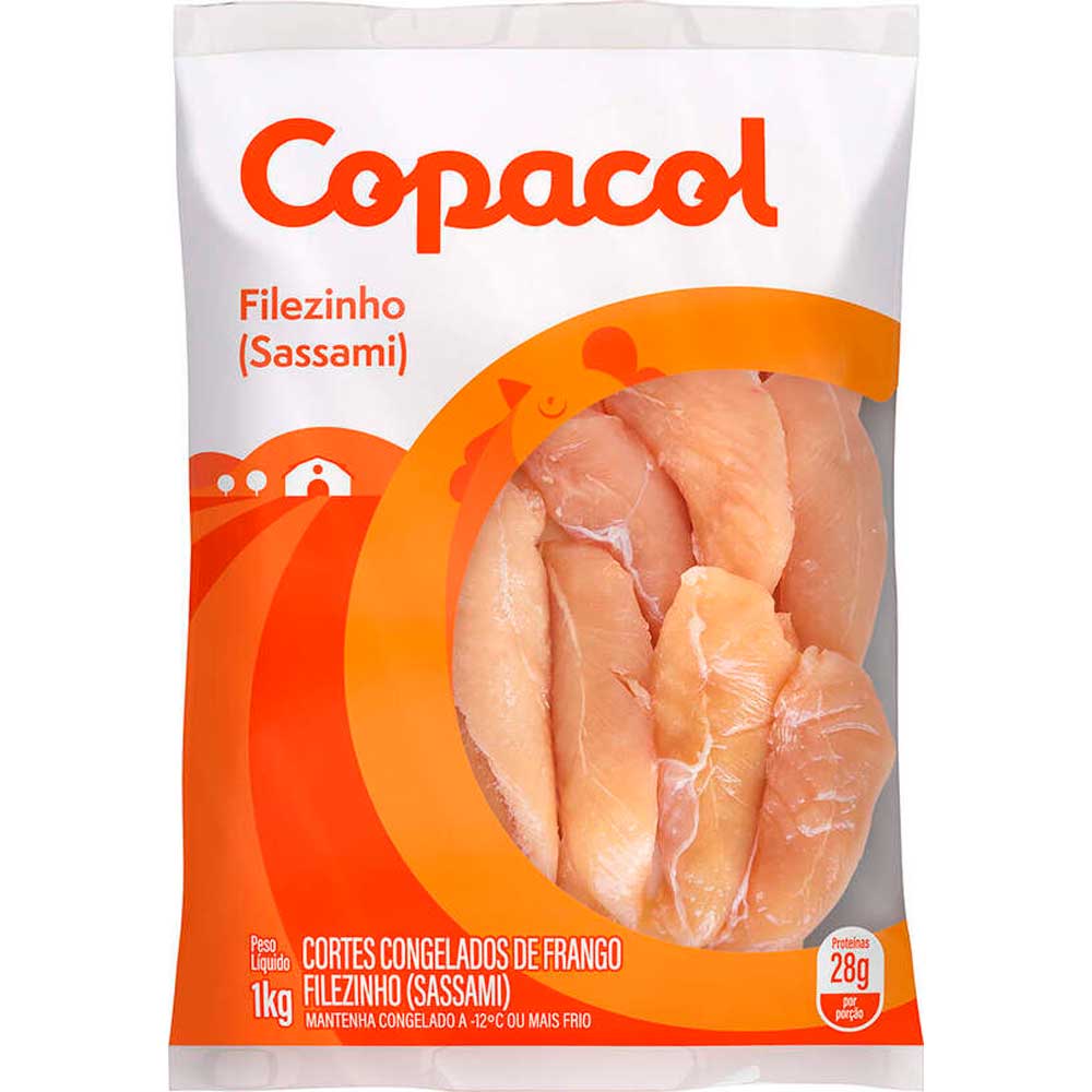 Filezinho Sassami Copacol Congelado 1kg